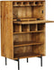 Wijnrek Delhi - wijnkast - barkast - drankkast - wijnrek hout 105 cm
