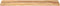 vidaXL - Tafelblad - rechthoekig - 100x30x2,5 - cm - massief - mangohout