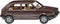 Wiking 004504 H0 Auto Volkswagen Golf II, omberbruin-metallic