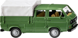 Wiking 0293 09 H0 Auto Volkswagen T3 dubbele cabine - grasgroen