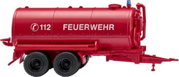 Wiking 038237 H0 Aanhanger Watertankwagen van de brandweer