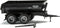 Wiking 038819 H0 Aanhanger Krampe Halfpipe kiepwagen