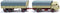 Wiking 0417 02 H0 Henschel Prittenhangertrein Henschel groenbeige