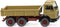 Wiking 042406 H0 Vrachtwagen Mercedes Benz NG kiepwagen met platte laadbak