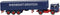 Wiking 051701 H0 Vrachtwagen MAN Trekker-huifopleggercombinatie Rheinkraft-Spedition