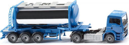 Wiking 053605 H0 Vrachtwagen MAN TGS trekker met tankcontaineroplegger Swap