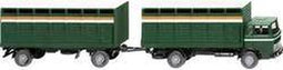 Wiking 056503 H0 Vrachtwagen Mercedes Benz Vrachtwagencombinatie veetransport