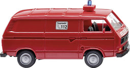 Wiking 060133 H0 Hulpdienstvoertuig Volkswagen T3 bestelwagen van de brandweer (Feuerwehr)