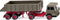 Wiking 0677 10 H0 Vrachtwagen Hanomag, Henschel Achterkippersatteltrein beige grijs