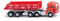Wiking 067708 H0 Vrachtwagen Magirus Deutz Trekker-kiepopleggercombinatie 235 D Testfahrt Europa-Asien