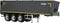 Wiking 0776 58 Schaal 1 Aanhanger Krampe rollenbandwagen SB II 30/1070, grijs