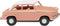 Wiking 0806 35 H0 Auto Lloyd Alexander TS, zalmrood met wit dak