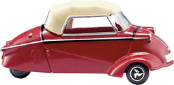 Wiking 081207 H0 Auto Messerschmitt KR 201 - robijnrood/ivoorbeige