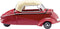 Wiking 081207 H0 Auto Messerschmitt KR 201 - robijnrood/ivoorbeige