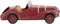 Wiking 082804 H0 Auto BMW 328, wijnrood