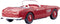 Wiking 082907 H0 Auto BMW 507, rood