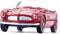 Wiking 082907 H0 Auto BMW 507, rood