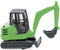 Wiking 0946 08 N Bouwvoertuig Schaeff Mini-graafmachine HR 18