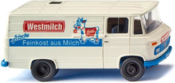 Wiking Mercedes-benz L 406 Minivan 'westmilch' 1:87 Crème