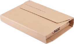 Wikkelverpakking CleverPack ringb +zelfkl strip - bruin - 10 stuks