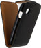 Wiko Ozzy Hoesje - Xccess - Serie - Kunstlederen Flipcase - Zwart - Hoesje Geschikt Voor Wiko Ozzy