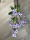 Wild rose spray purple 52cm