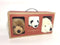 Wild&Soft Babykameraccessoires - Mini Dierenkoppen - Beer