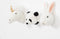 Wild&Soft Babykameraccessoires - Mini Dierenkoppen - Wit