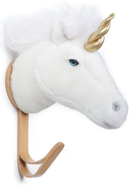 Wild & Soft Houten dierenkapstok - Eenhoorn
