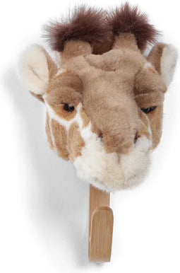 Wild & Soft Houten dierenkapstok - Giraf