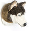 Wild & Soft Martin dierenkop pluche wanddecoratie - Wolf