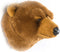 Wild & Soft - Trophy beer licht bruin Oliver - Dierenkop