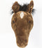 Wild & Soft - Trophy paard donker bruin Scarlett - Dierenkop