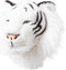 Wild & Soft - Trophy witte tijger Albert - Dierenkop