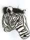 Wild & Soft - Trophy zebra Daniel - Dierenkop