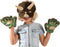 Wild & Soft Verkleedset dinosaurus - Masker - Staart - Handschoenen