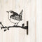 Wildbird Metal Bird Winterkoning - Tuindecoratie - Zwart