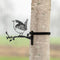 Wildbird Metal Bird Winterkoning - Tuindecoratie - Zwart