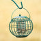 Wildbird Vbn Vetblokhouder London - Voersilo - Ø21.5x20.5 cm Groen