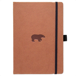 Wildlife- Dingbats* Wildlife A4+ Brown Bear Notebook - Graph