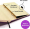 Wildlife- Dingbats* Wildlife A5+ Purple Hippo Notebook - Graph