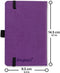 Wildlife- Dingbats* Wildlife A6 Pocket Purple Hippo Notebook - Plain