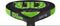 Wilson Blade Team V2 Black/Green - Padelracket