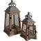 Windlicht Letland hout- Set