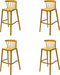 Windson Barkruk Oker geeL - SET VAN 4