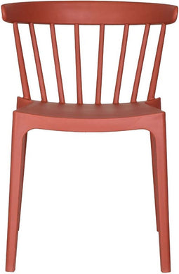 Windson Stapelstoel Terracotta - SET VAN 4