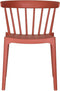 Windson Stapelstoel Terracotta - SET VAN 4
