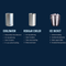 Wine cooler Bottle cover - Bottle cooler with 6 hours of Active Cooling - Birds
