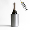 Wine cooler Bottle cover - Bottle cooler with 6 hours of Active Cooling - Silver