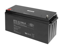 Wing BTX12-150LS 12V 158Ah high rate high current capable lead battery AGM lead gel battery